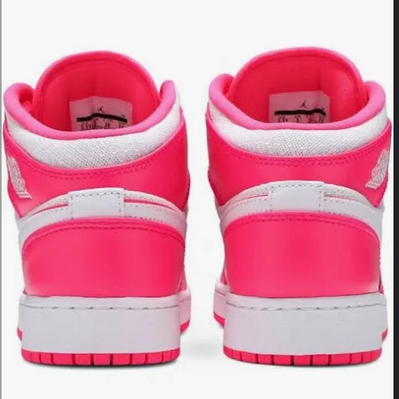 Jordan | Shoes | Air Jordan Mid Hyper Pink White | Poshmark